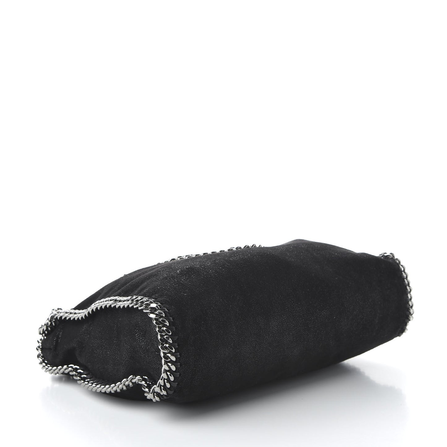Shaggy Deer Falabella Fold Over Tote Black