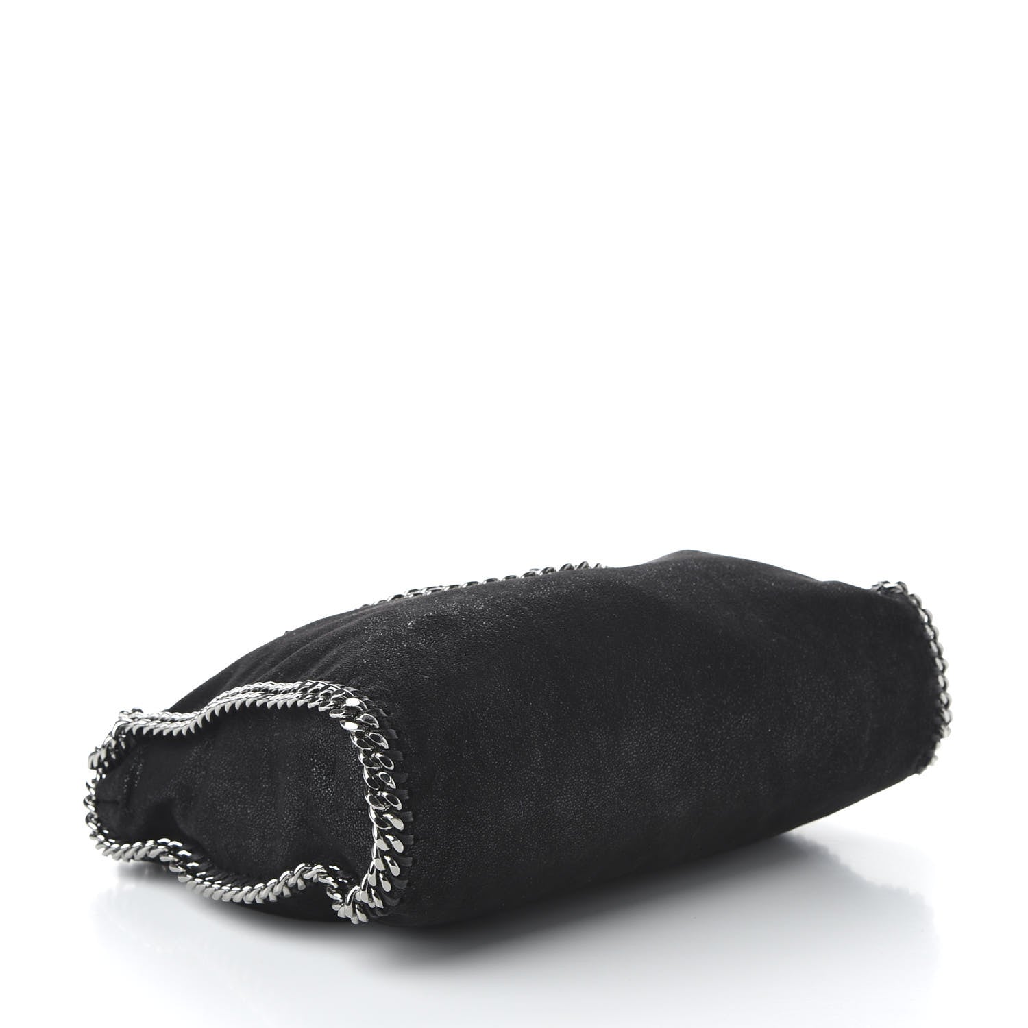 Stella McCartney Shaggy Deer Falabella Fold Over Tote Black 5 of 10