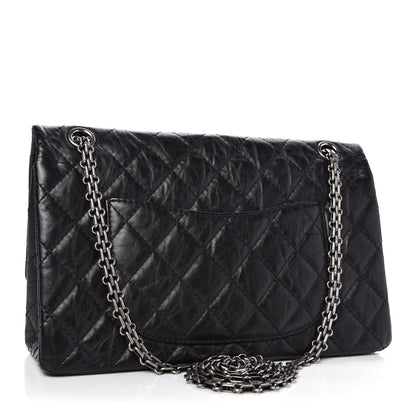 Chanel Aged Calfskin Quilted 2.55 Reissue 226 Flap Black 3 of 10