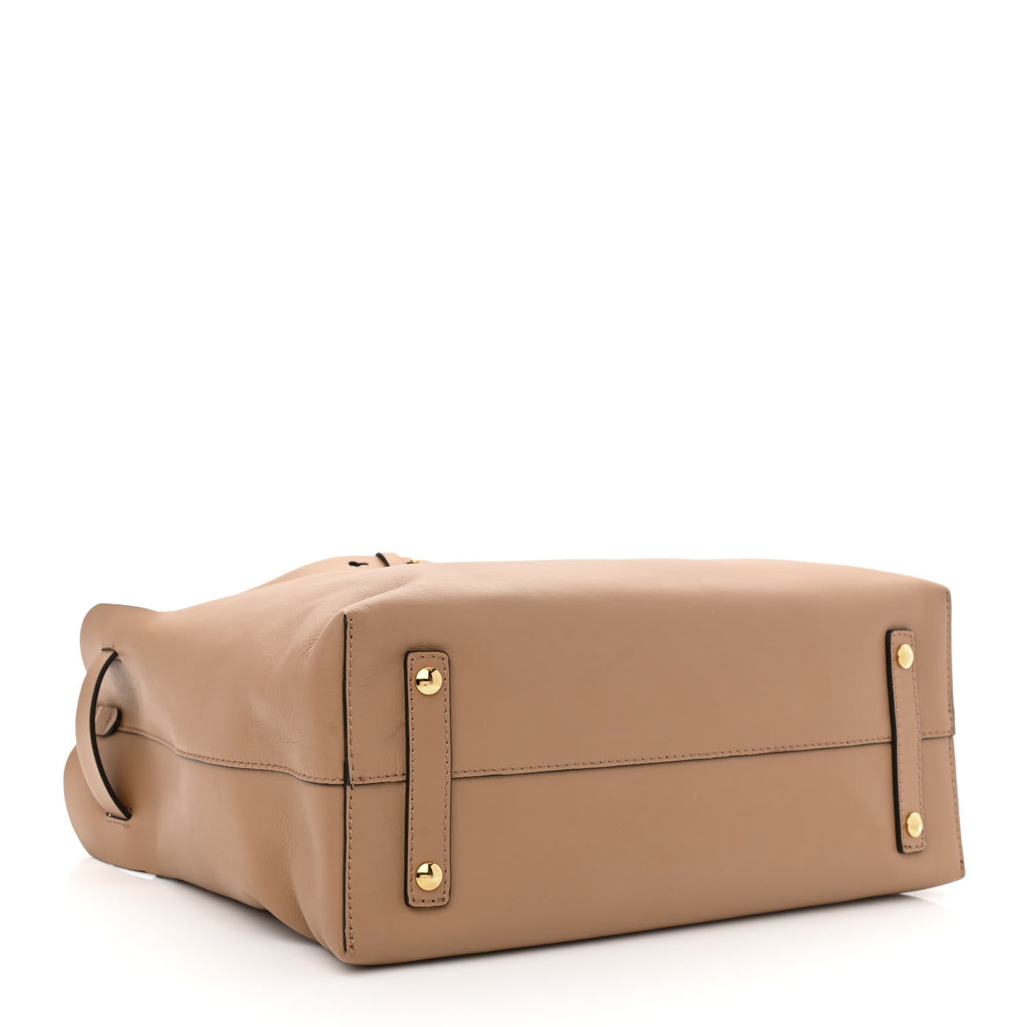 Soft Smooth Calfskin Medium Tote Camel