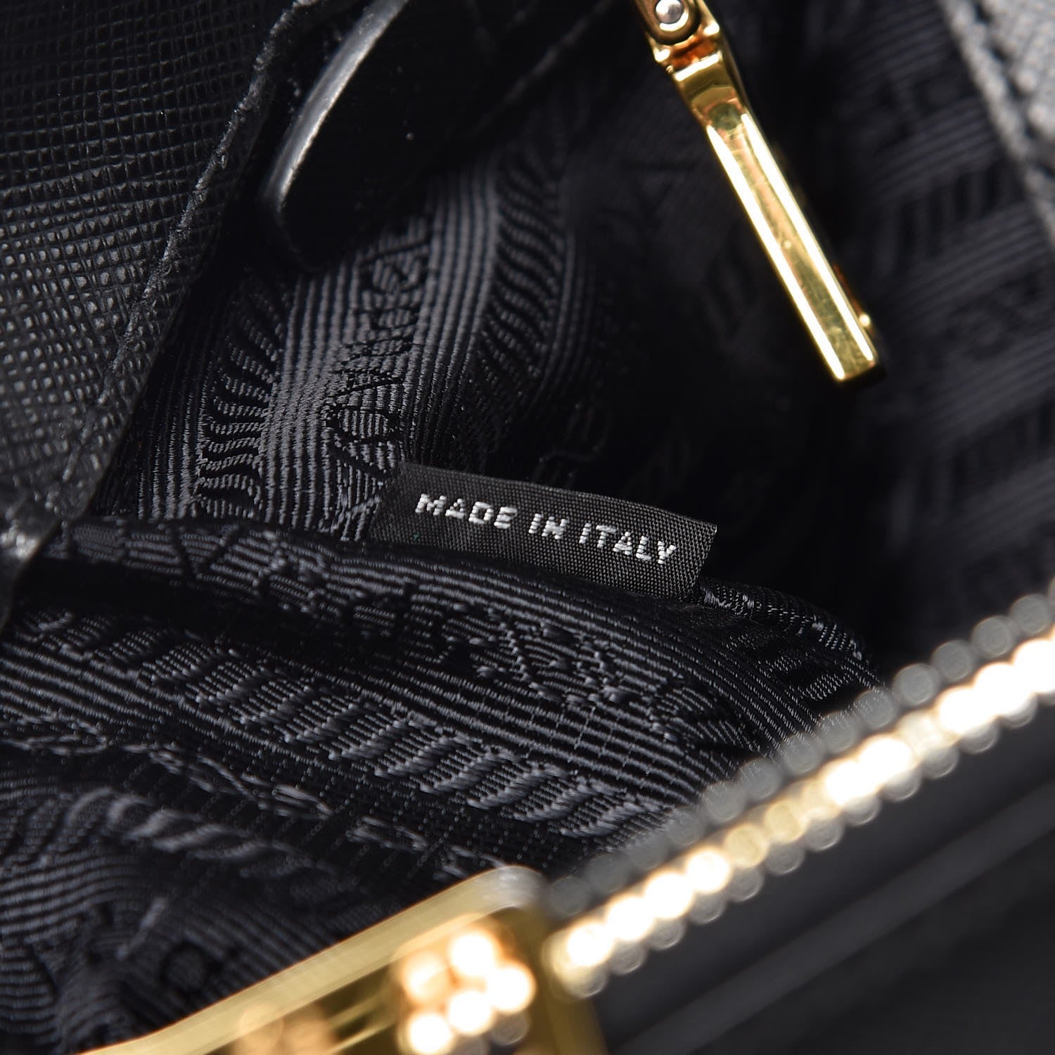 Prada Saffiano Large Galleria Double Zip Tote Black 8 of 15
