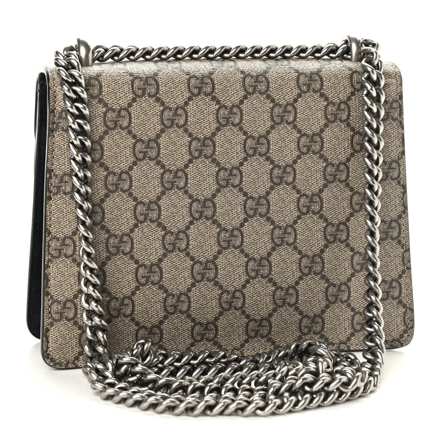 GG Supreme Monogram Mini Dionysus Shoulder Bag Black