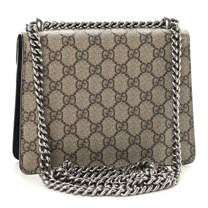 Gucci GG Supreme Monogram Mini Dionysus Shoulder Bag Black 3 of 10