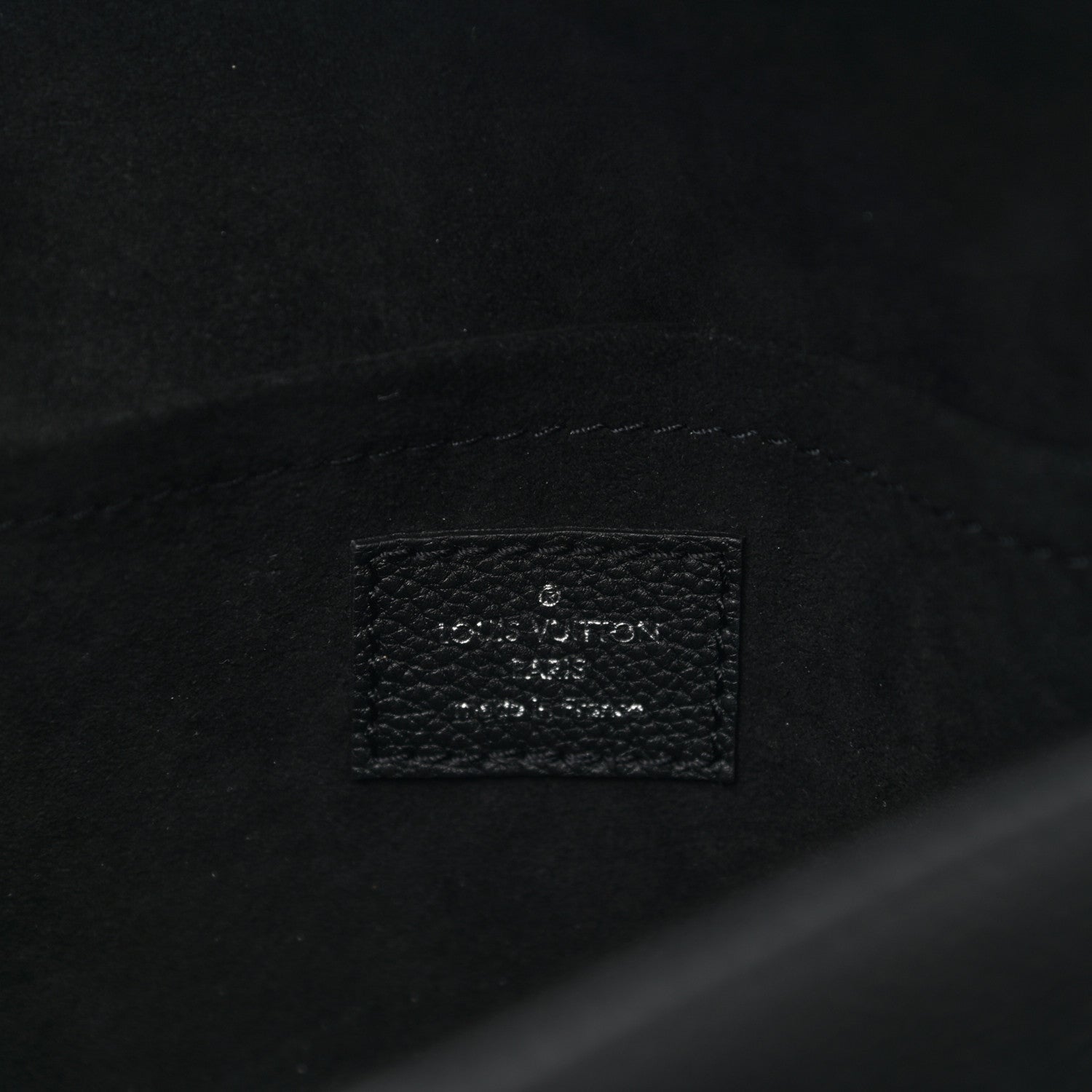 Louis Vuitton Soft Calfskin Mylockme Chain Bag BB Black 5 of 8