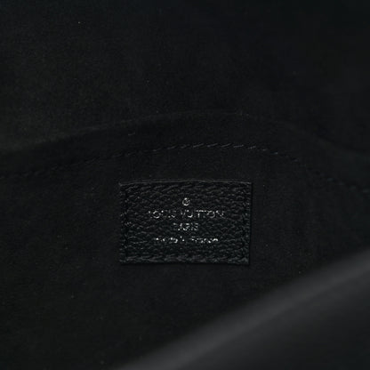 Louis Vuitton Soft Calfskin Mylockme Chain Bag BB Black 5 of 8