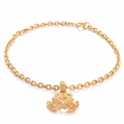 Chanel Triple CC Chain Necklace Gold 3 of 5