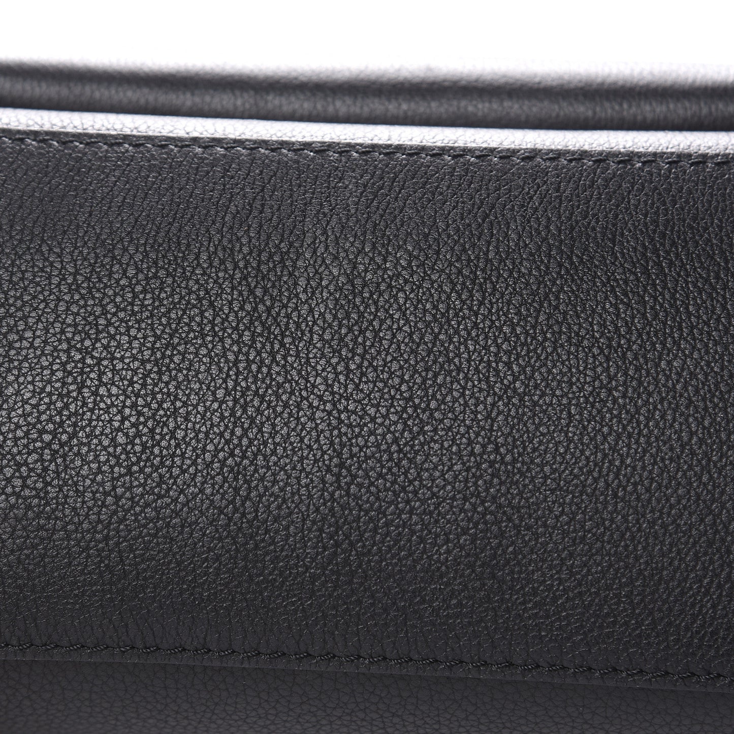 Soft Calfskin My Lockme Top Handle Black