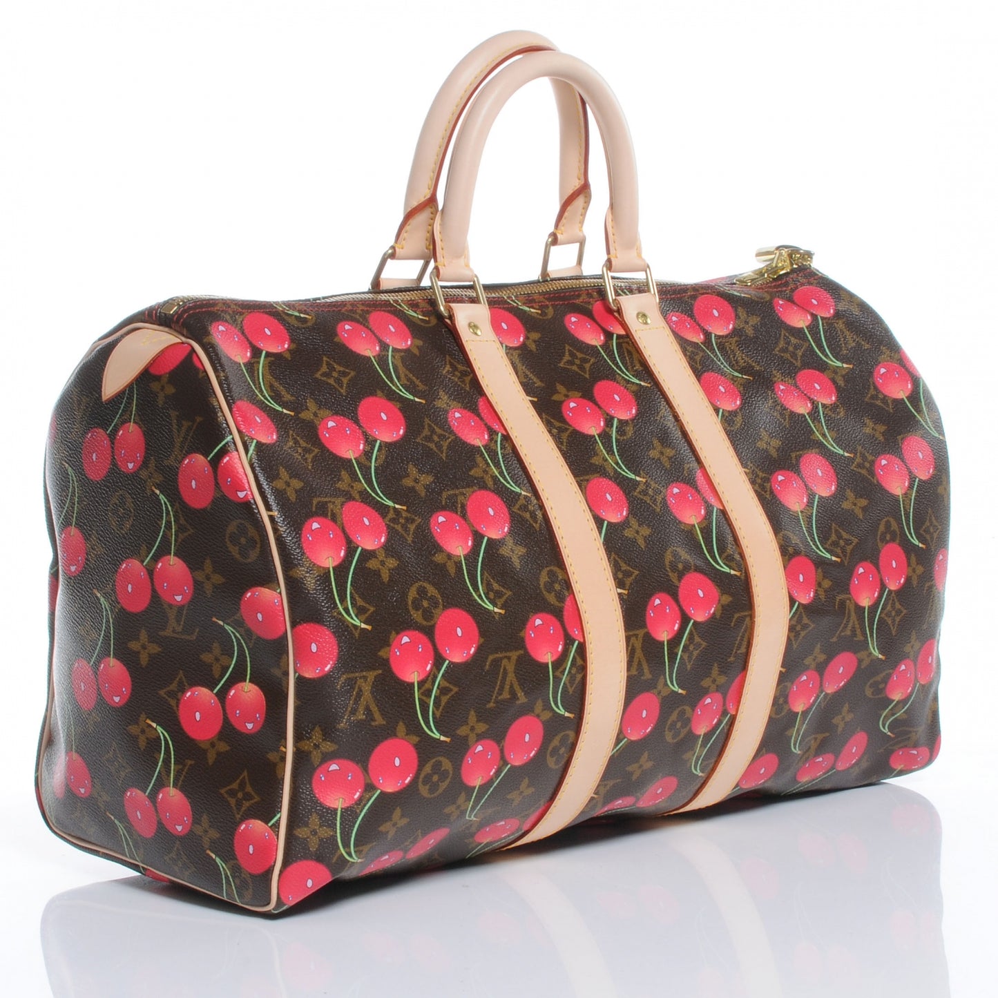 Monogram Cerises Keepall 45