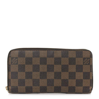 Louis Vuitton Damier Ebene Zippy Wallet 1 of 8