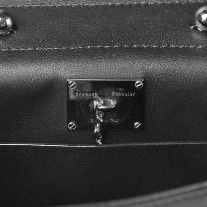 Proenza Schouler Calfskin Small Hava Top Handle Bag Black 7 of 13
