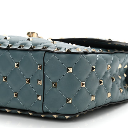 Valentino Garavani Nappa Medium Rockstud Spike Shoulder Bag Giada 10 of 10
