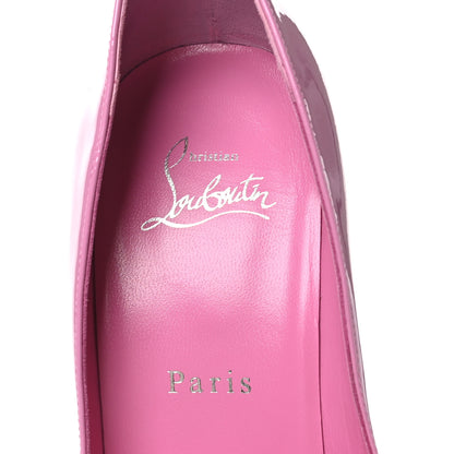 Christian Louboutin Patent Fifi 100 Pumps 39 Pink 8 of 8