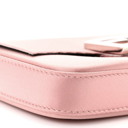 Fendi Silk Satin Phone Baguette Blush 9 of 11