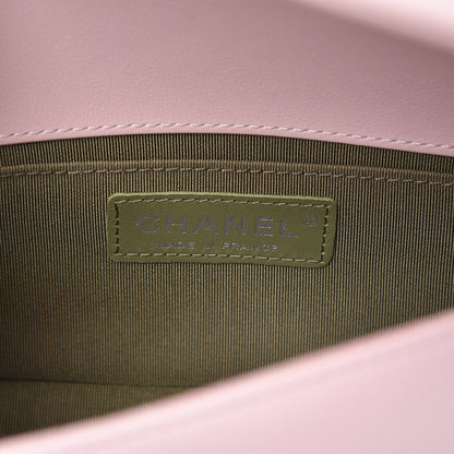 Chanel Calfskin Quilted Small Boy Flap Light Pink 4 of 5