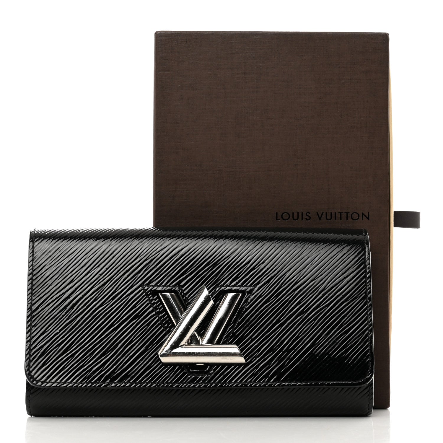 Louis Vuitton Electric Epi Twist Wallet Black 9 of 9