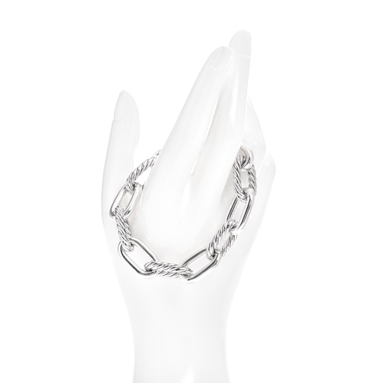 David Yurman Sterling Silver 13.5mm Madison Chain Bracelet 2 of 4