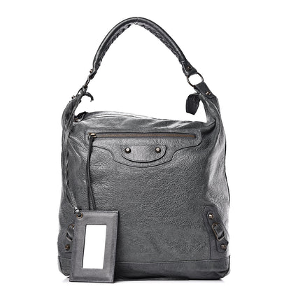Balenciaga Agneau Classic Hardware Day Hobo Anthracite 1 of 12