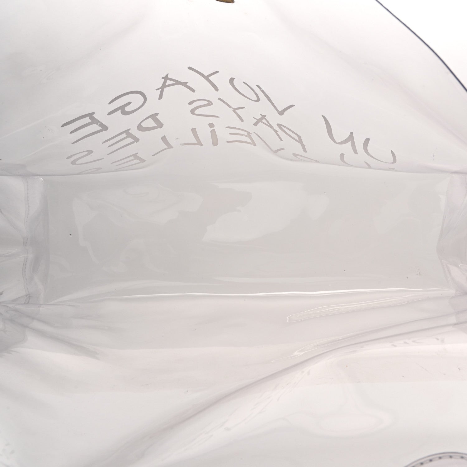 Hermes Vinyl Souvenir De L'Exposition Kelly Transparent 5 of 10