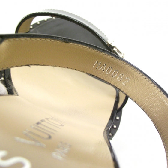 Louis Vuitton Patent Strappy Heels, Sandals Size 36 8 of 9