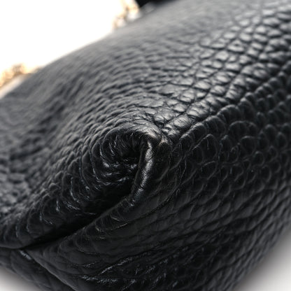 Burberry Signature Grain Medium Mildenhall Crossbody Bag Black 12 of 13