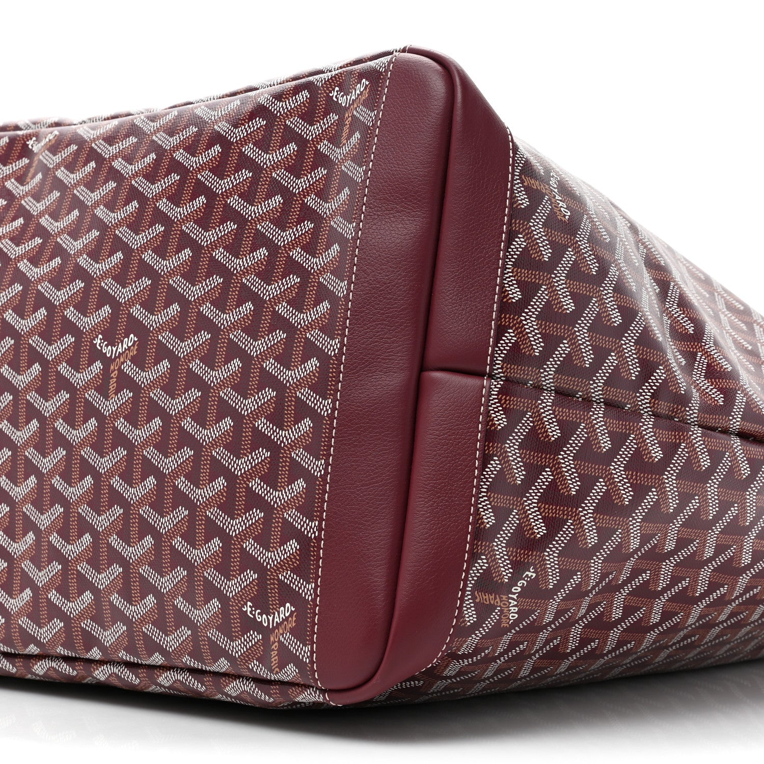 Goyard Goyardine Artois GM Burgundy 8 of 9