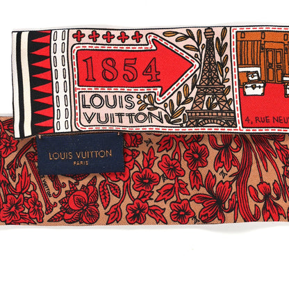 Louis Vuitton Silk Jeu De Louis BB Bandeau Beige 3 of 3