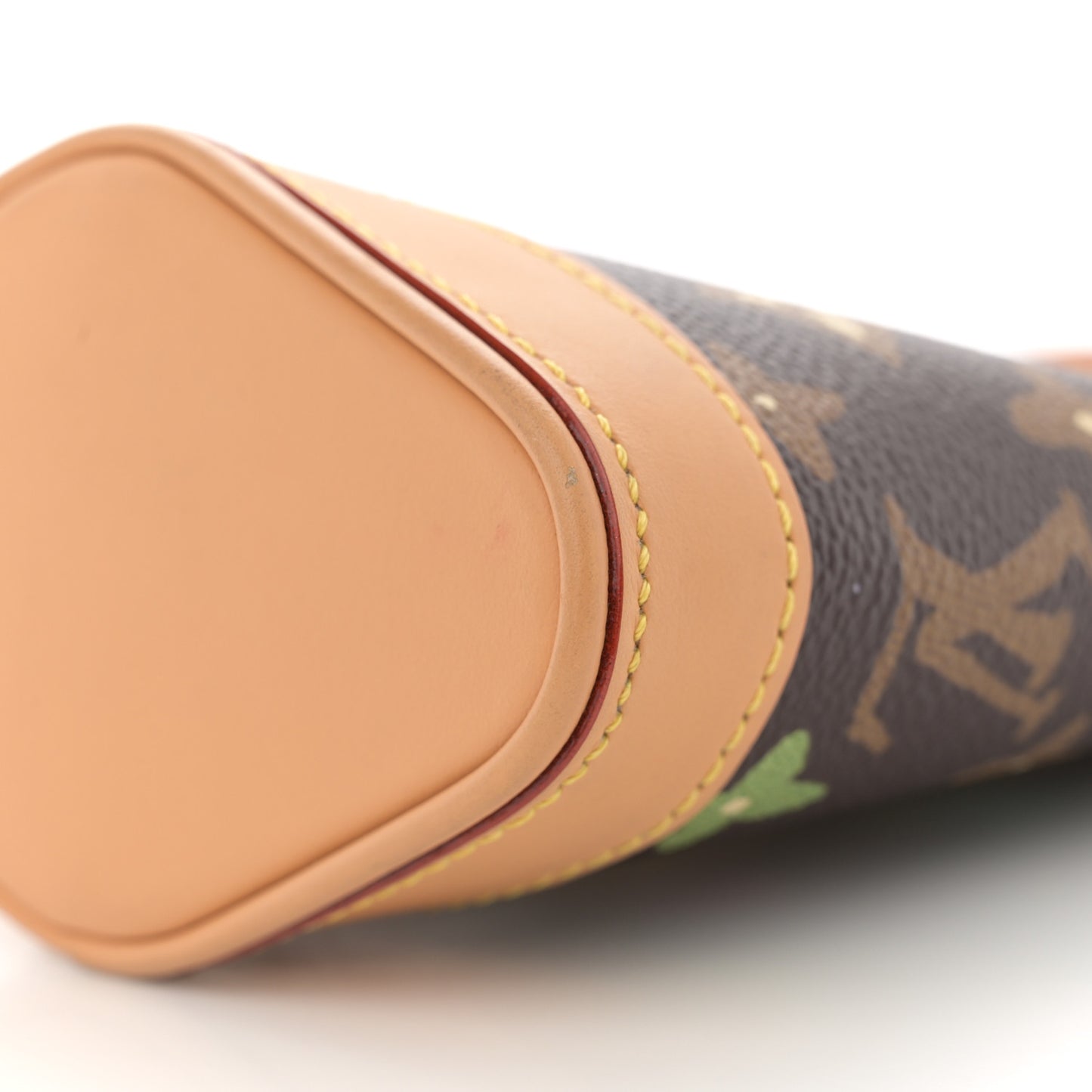 X TYLER THE CREATOR Monogram Craggy Envelope Pouch Chocolate