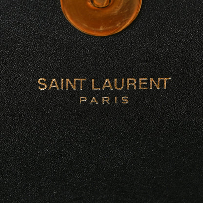 Saint Laurent Calfskin Small Monogram Kate Tassel Heart Satchel Black Rouge 7 of 10