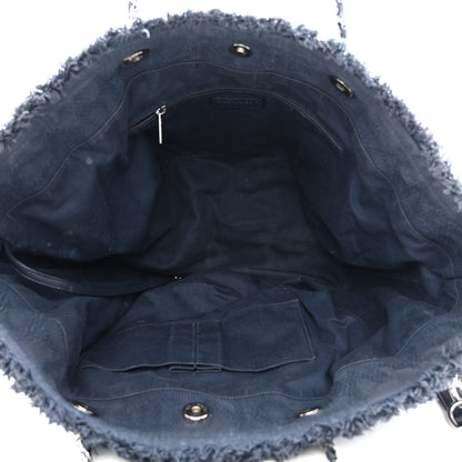Chanel Canvas Medium Double Face Tote Navy 5 of 18