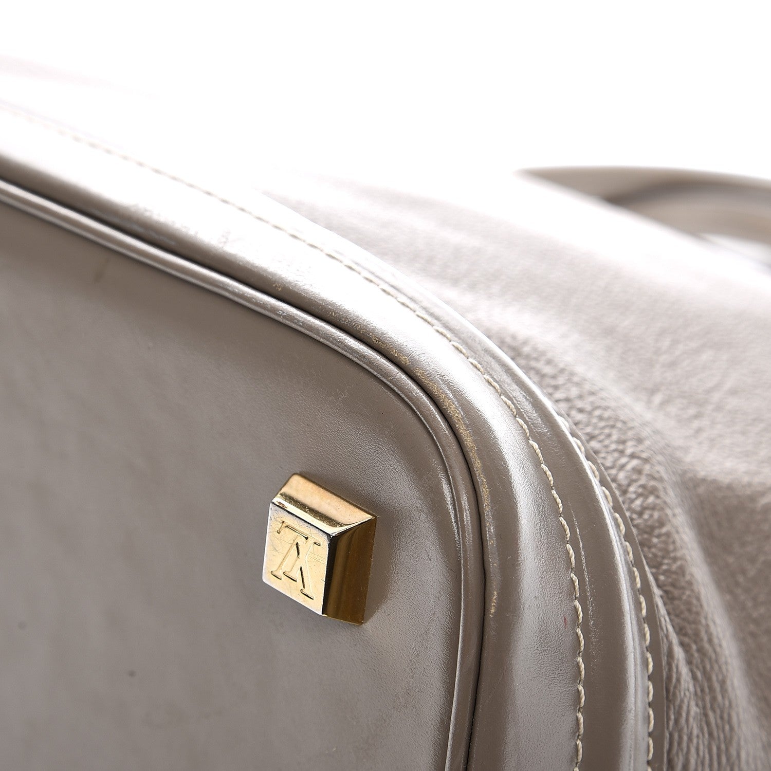 Louis Vuitton Suhali Lockit MM Greige 18 of 25