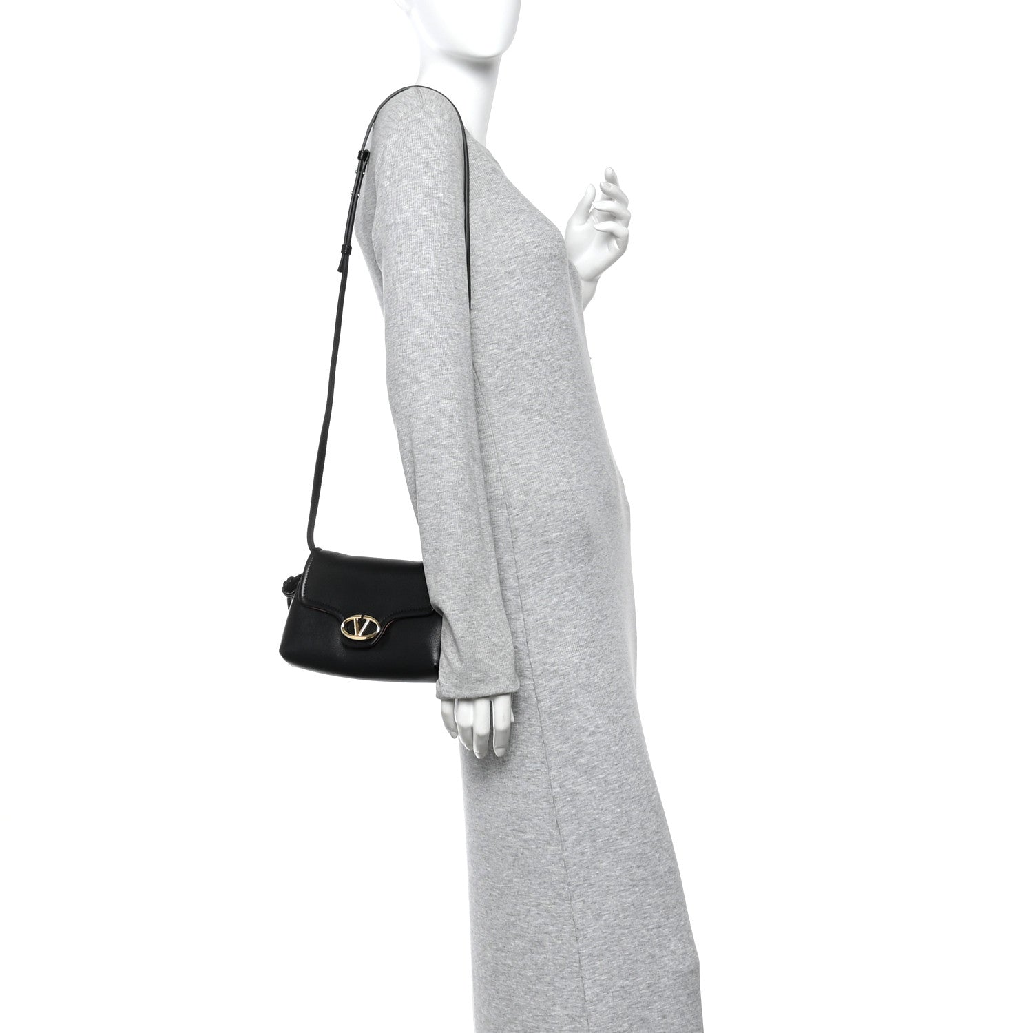 Valentino Garavani Lambskin Vlogo Mini Crossbody Bag Black 2 of 11