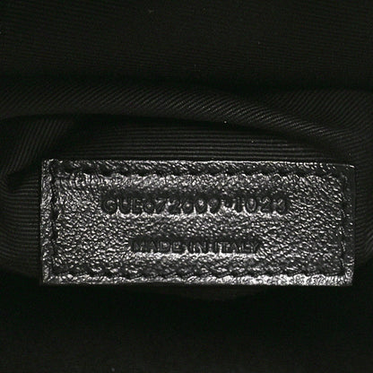 Saint Laurent Lambskin Matelasse Monogram Joe Backpack Black 7 of 10