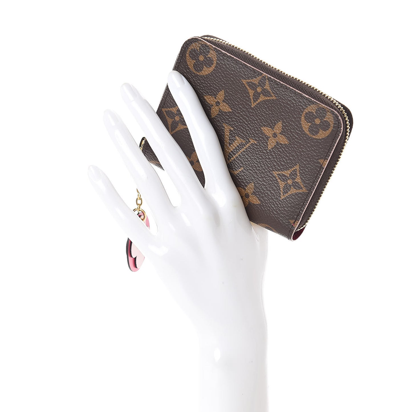 Monogram Bloom Flower Zippy Coin Purse