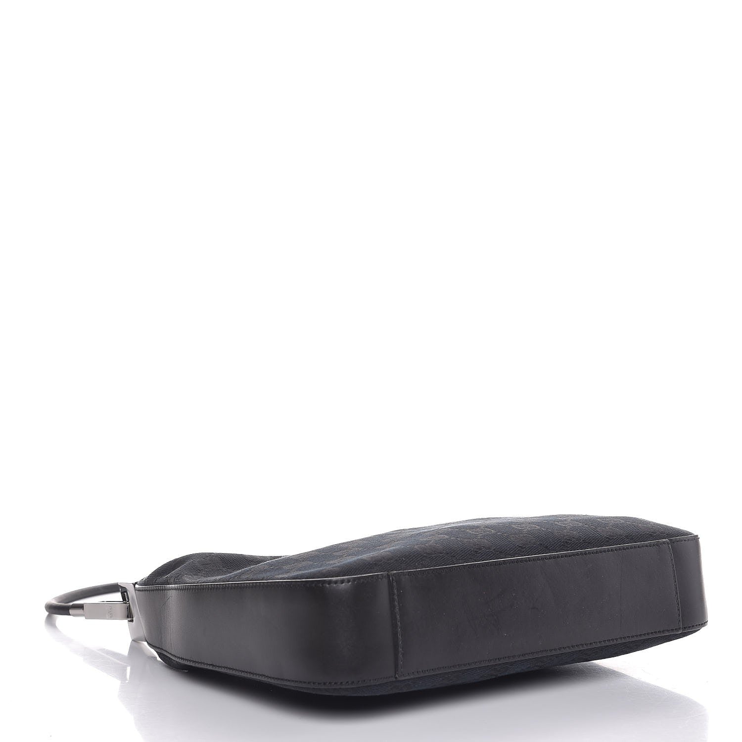 Gucci Monogram GG Small Clasp Hobo Black 4 of 7