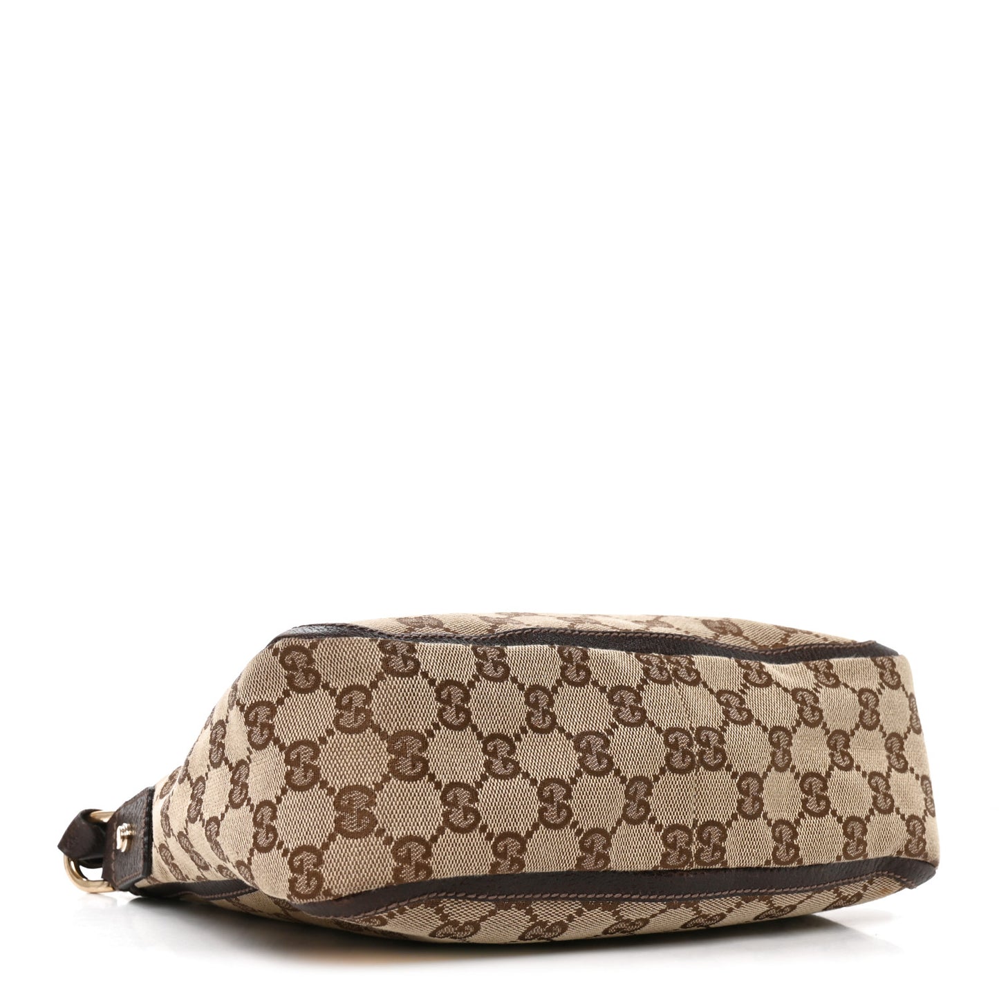 Monogram Abbey Shoulder Bag Dark Brown