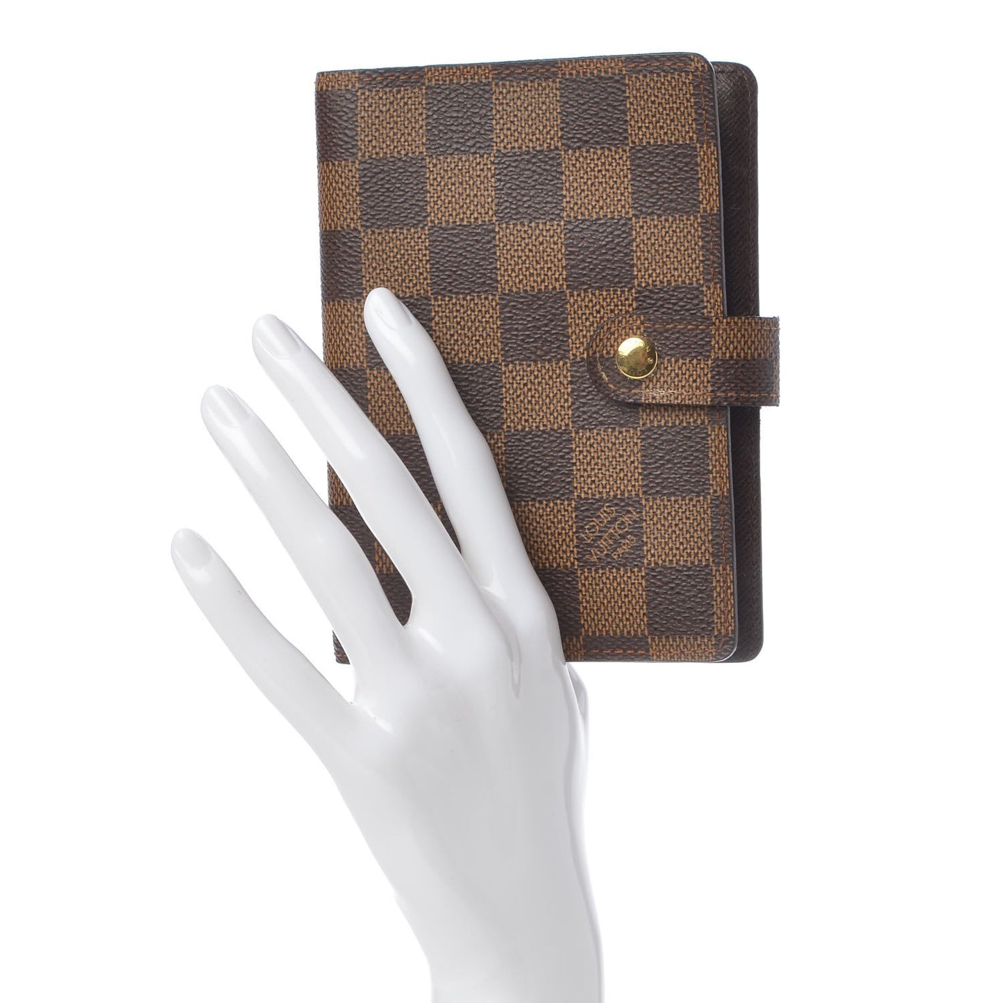 Damier Ebene Small Ring Agenda Cover