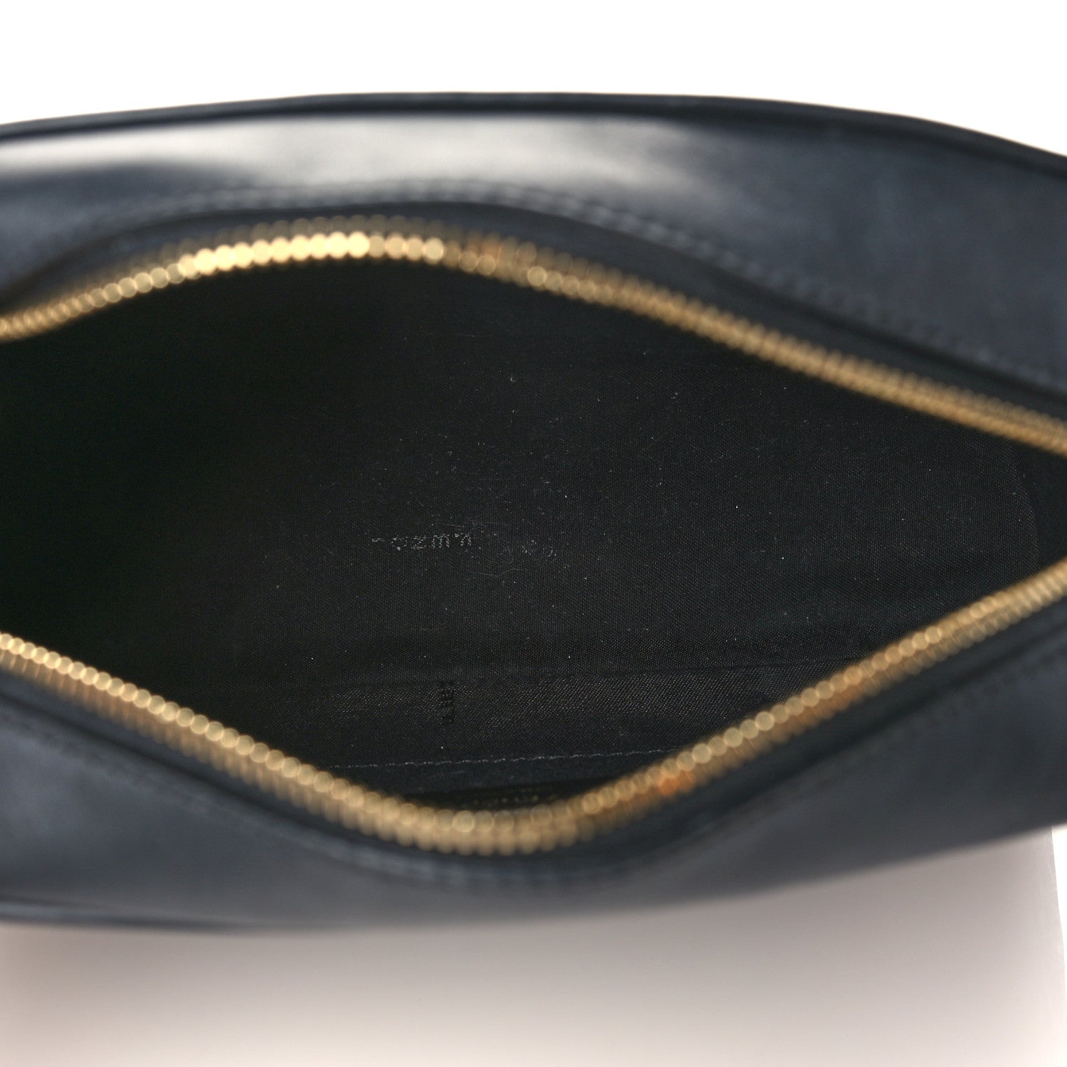 Fendi Glazed Fabric Vitello Century F is Fendi FF 1974 Stamp Patch Camera Case Mogano Panna Black 5 of 10