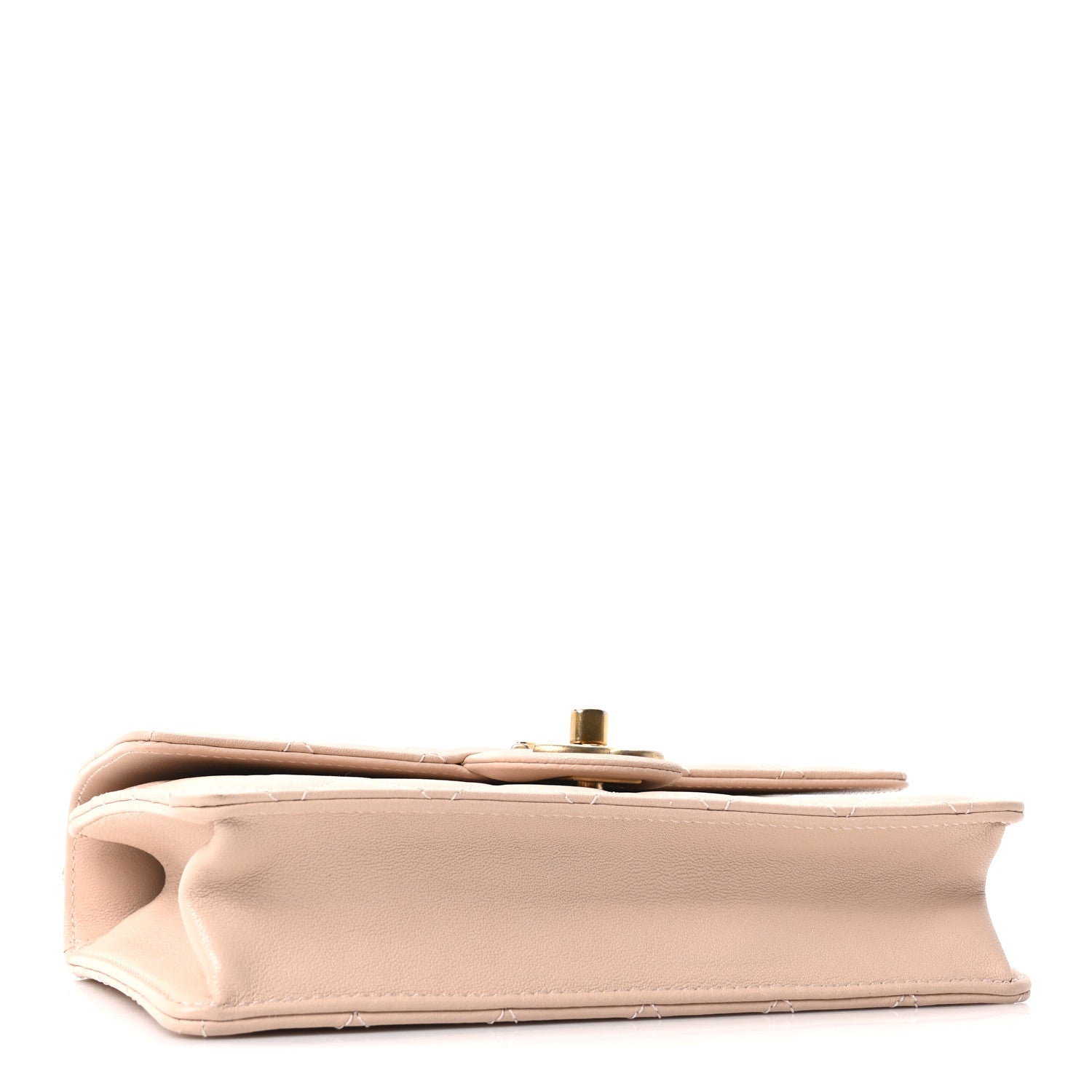 Chanel Goatskin Quilted Small Chic Pearls Flap Beige 7 of 19