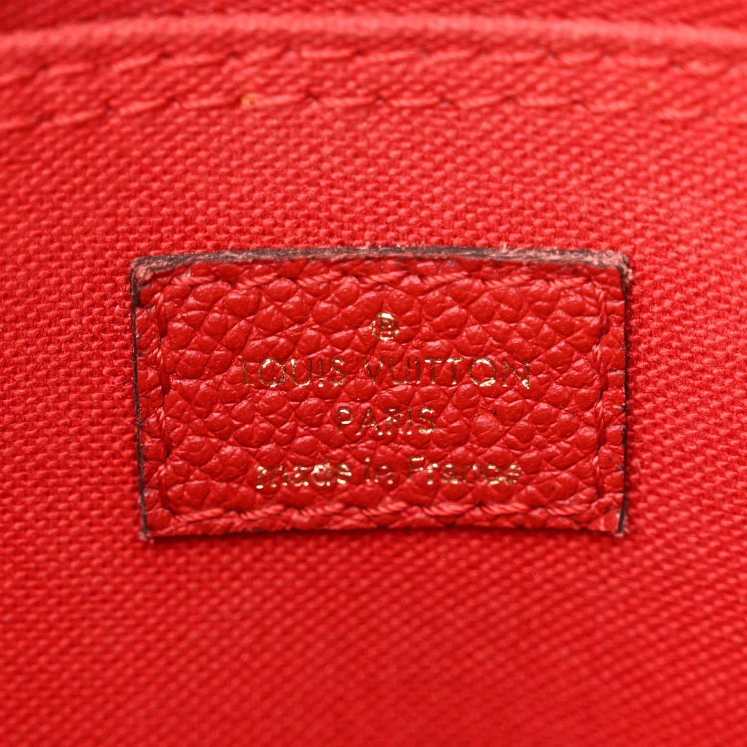Louis Vuitton Empreinte Montaigne Nano Cherry 6 of 12