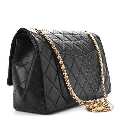Chanel Aged Calfskin Quilted 2.55 Reissue 227 Flap Black 3 of 12