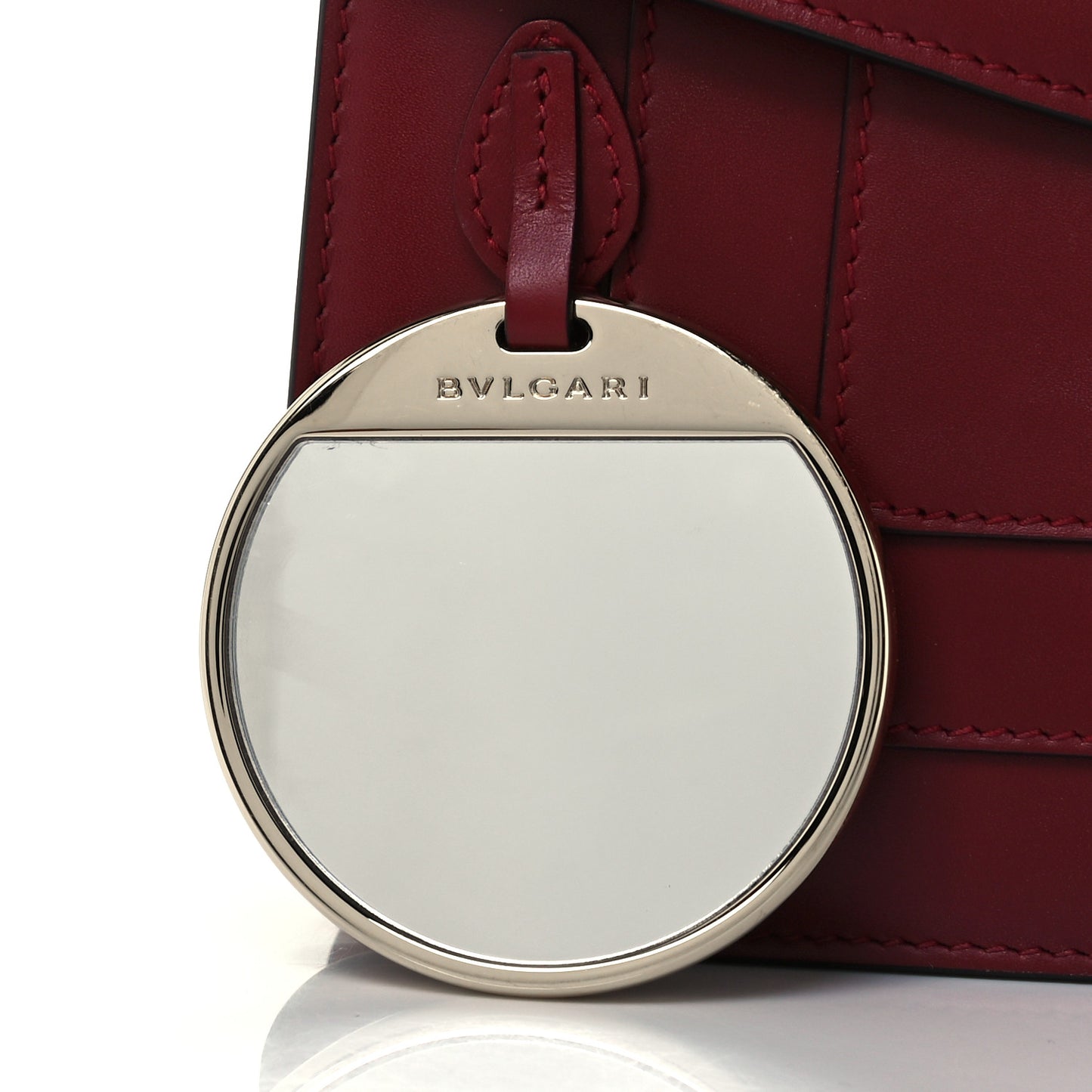 Calfskin Serpenti Forever Crossbody Bag Dark Red
