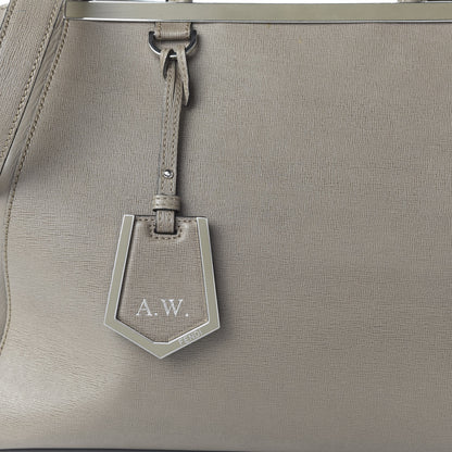 Fendi Vitello Elite Regular 2Jours Tote Tortora 9 of 12