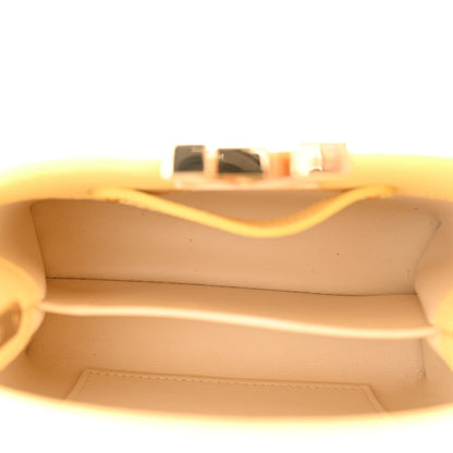 Louis Vuitton Taurillon Mini Capucines Jaune Plume 5 of 9