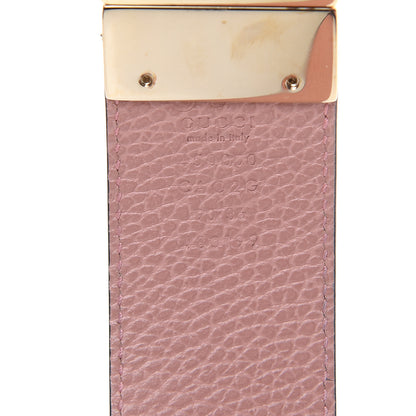 Gucci Calfskin 1973 Reversible Belt 90 36 Black Pink 6 of 6