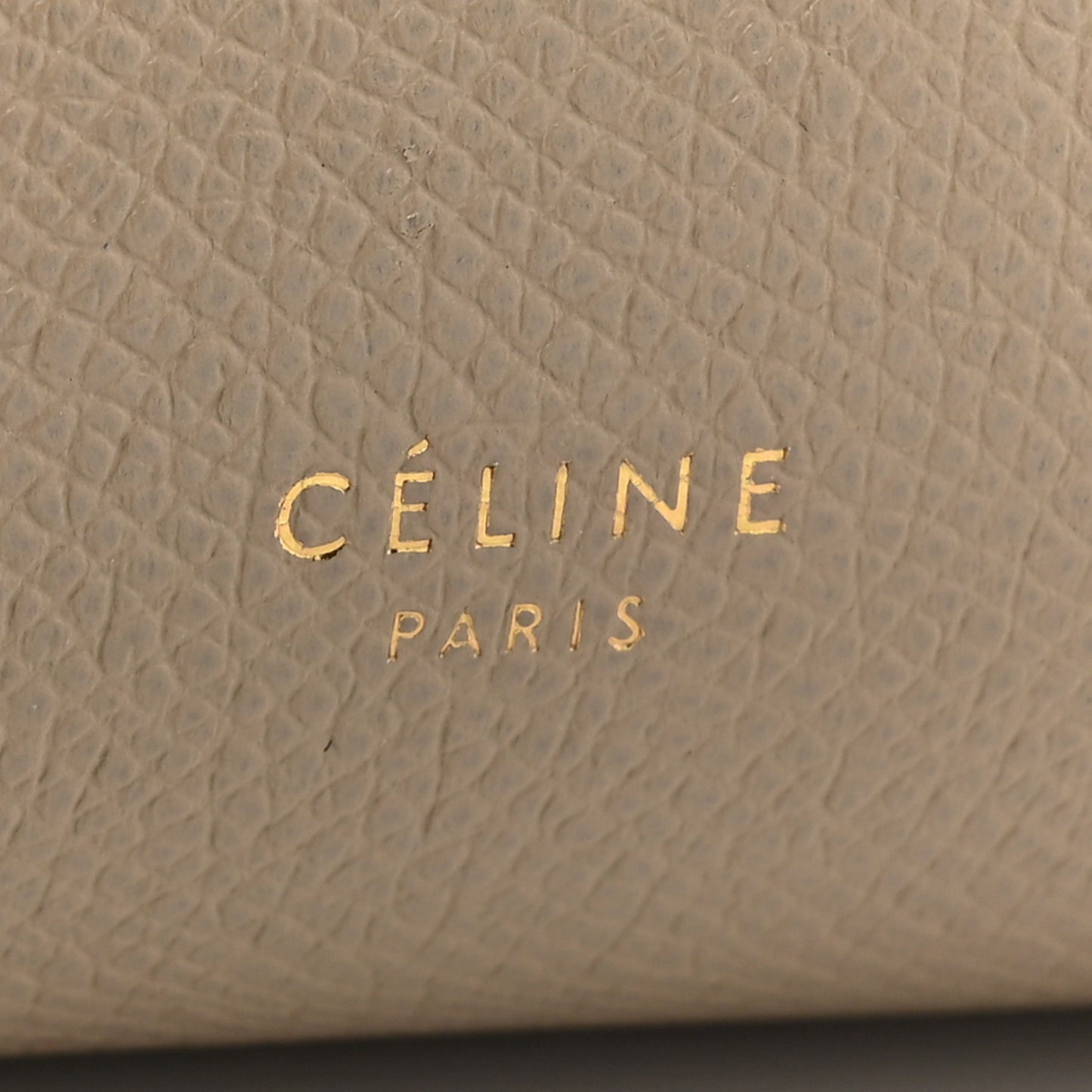 Grained Calfskin Nano Belt Bag Light Taupe
