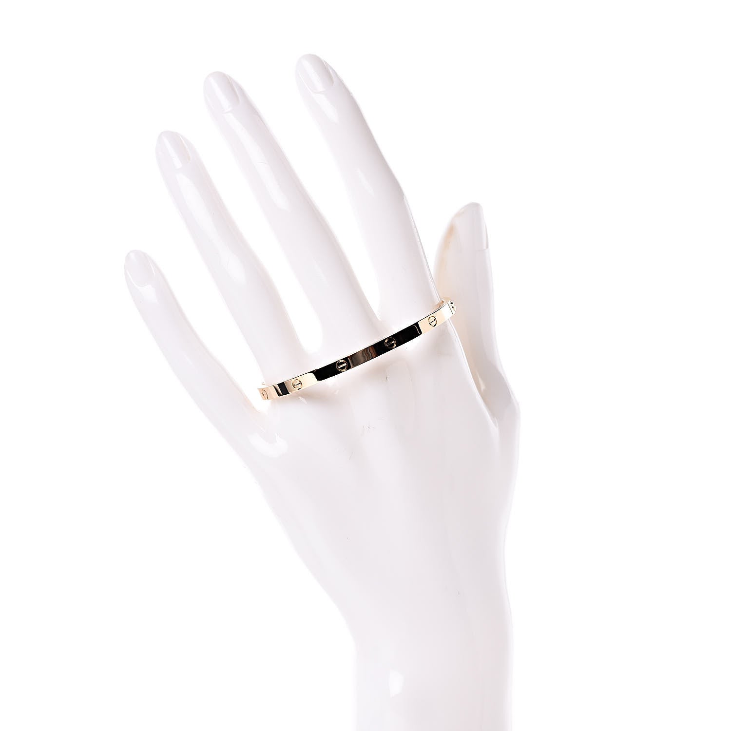 Cartier 18K Yellow Gold Small LOVE Bracelet 16 2 of 5