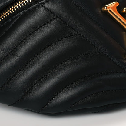 Louis Vuitton Calfskin Quilted New Wave Bumbag Black 8 of 10