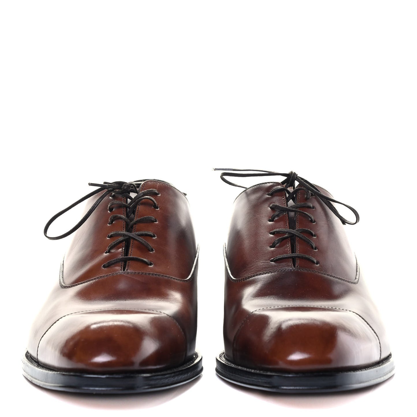 Calfskin Mens Oxfords 8 Brown