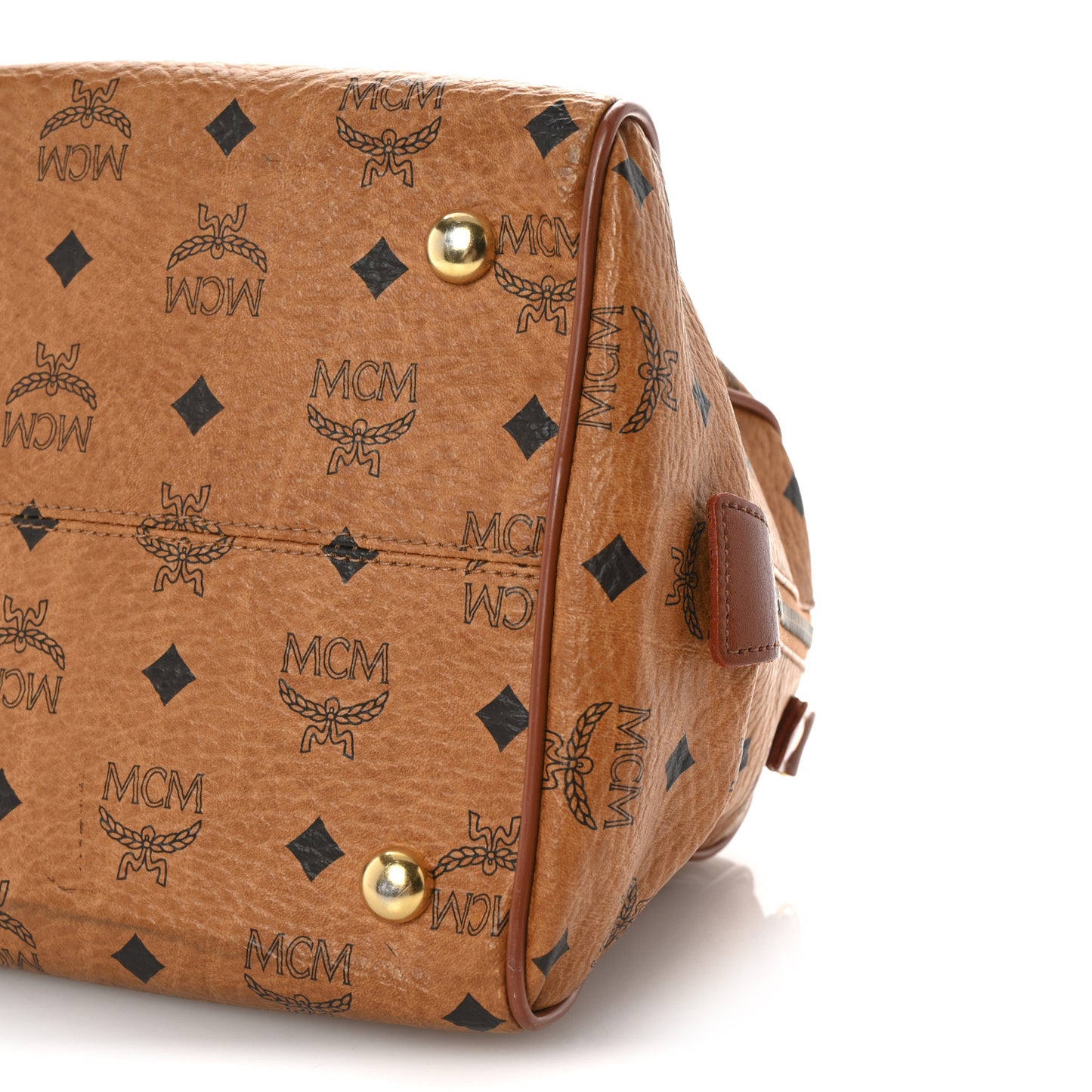 Visetos Essential Boston Bag Cognac