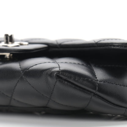 Chanel Calfskin Quilted CC Uniform Flap Belt Bag Black 10 of 11